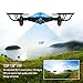 DROCON NINJA FPV Drone with 720P HD Wi-Fi Camera Live Video Feed 2.4GHz 6-Axis Gyro Quadcopter for Kids and Beginners with Altitude Hold, Foldable Arms, One Key Take off/Landing, Color Blue