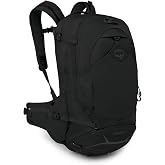 Osprey Escapist 30L Biking Backpack, Black, Medium/Large