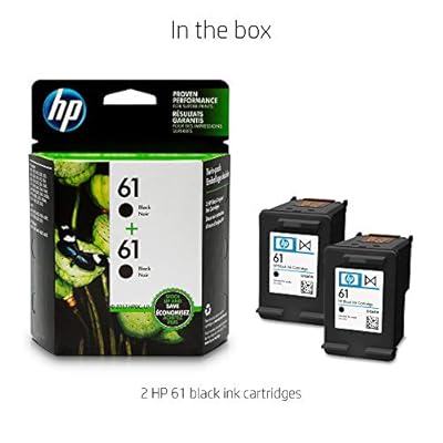 HP 61 Black Ink Cartridge (CH561WN), 2 Ink Cartridges (CZ073FN) for HP Deskjet