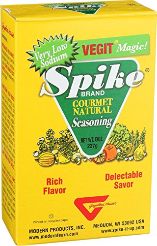 Modern ProductsSpike Gourmet Natural Seasoning - Vegit - Box - 8 oz - Very Low Sodim - Gluten Free