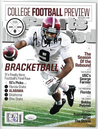 Amari Cooper Signed Alabama Crimson Tide Sports Illustrated