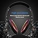 Active Noise Cancelling Headphones, Ifecco Stereo Bluetooth Headphones with Mic HiFi Over-Ear Headsets Support Volume Control 3.5mm Jack and Bluetooth Devices (Upgrade ANC)