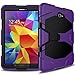 Azzsy Samsung Galaxy Tab A 10.1 Case(2016 NO S Pen Version),Slim Heavy Duty Shockproof Rugged Case High Impact Full Body Protective Case with Screen Protector for Galaxy Tab A 10.1 Inch 2016 Release