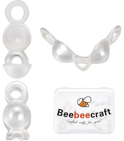 100 Stück Calotte Endkappen – Antik Bronze (4 Mm Becher) Für Schmuckbasteln