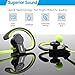 Bluetooth Headphones, SOWAK Wireless Earphones Noise Cancelling Earbuds Stereo Sweatproof Sports Headset With Mic For Listening Music Running Gym, Q7 Green