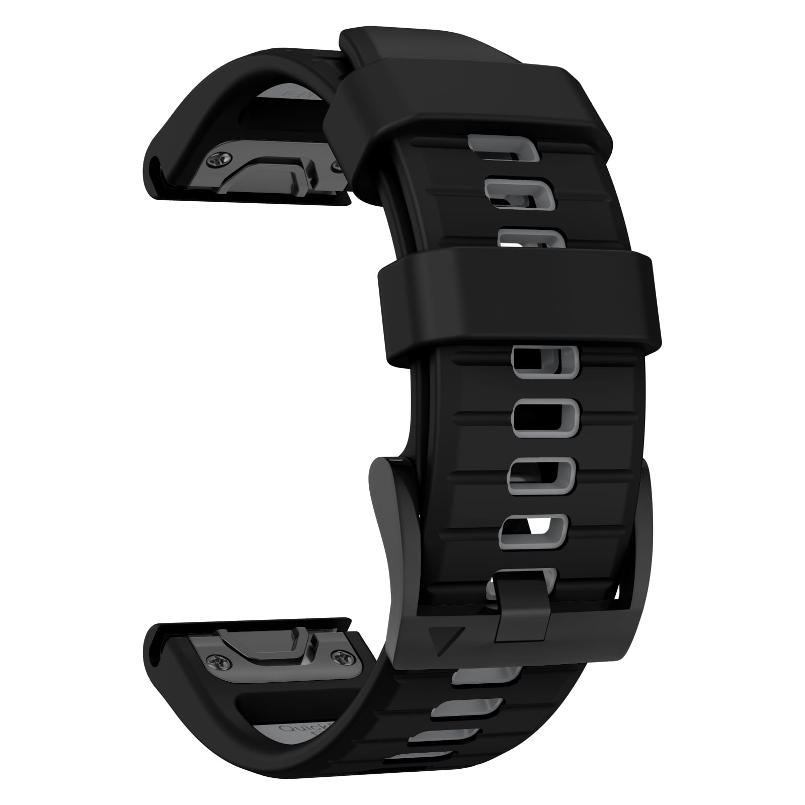 MYSNBKN 22mm Quick Fit Strap for Fenix 8 47mm/Fenix 7 Pro/Fenix 7/Fenix 6 Pro/Fenix 6/Fenix 5/Fenix E/EPIX 2, Soft Silicone Replacement Band for Forerunner 935/945/955/745/Approach S60/S62