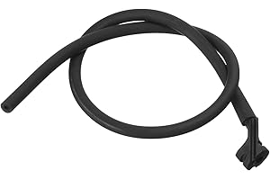 PATIKIL Archery Peep Sight, 3/16" Aperture Tube Rubber Bow String Tubing for Hunting Shooting Target Accessories, Black