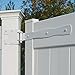 Boerboel® Gate Solutions 73014323, White Heavy-Duty Strap Hinge