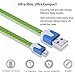 Magic-T 5 Pack Extra long Micro USB Cable 10ft Braided Android Charger Colorful USB to Micro USB Cable High Speed Charging Data Cord for Android,Samsung Galaxy S7 S6 Edge,Motorola,LG,HTC,PS4,Xbox-More