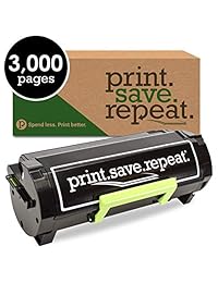 Impresión. Ahorro. Repetir. Lexmark B231000 - Cartucho de tóner remanufacturado para B2338, B2442, B2546, B2650, MB2338, MB2442, MB2546, MB2650 (3.000 páginas)