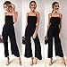 ECOWISH Womens Jumpsuits Black