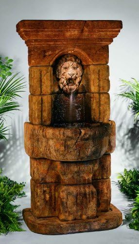 Henri Studios-Linari Lion Fountain-5227AF