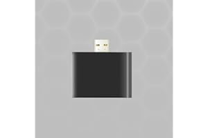 CINONEKO Black Smart Bridge/Hub Compatible with Alexa/Google 2.4GHz Wi-Fi Use with APP Smart Hub/WiFi Bridge