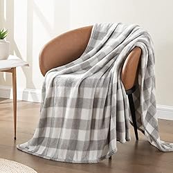 BEDELITE Fleece Throw Blanket for Couch Sofa