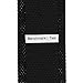 Benchmark Ties 100% Silk Knit Tie in Black (2.5
