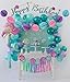 Mermaid Tails Birthday Under The Sea Decorations Supplies Kit for Birthday, Bridal & Baby Shower Themed Let's Be Little Mermaids Party - Premium Quality by PomPomGLAM