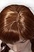 Hiliss Cosplay Costume Hair Wig Brown Party Wig Anna