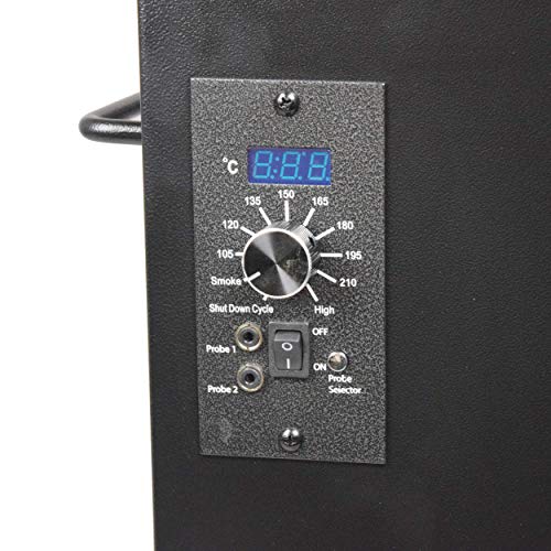 ACTIVA Grill Pelletsmoker XXL Grillwagen Smoker BBQ Barbeque Räuchern Smoken Räucherofen, Pellet-Smoker – Bild 4