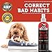 Anti Chew Dog Training Spray: No Chew Bitter Spray and Pet Deterrent for Dogs and Cats - Behavior Correction to Stop Chewing and Licking - Safe for Furniture, Paws and Bandages - 8 Oz (1 Bottle)