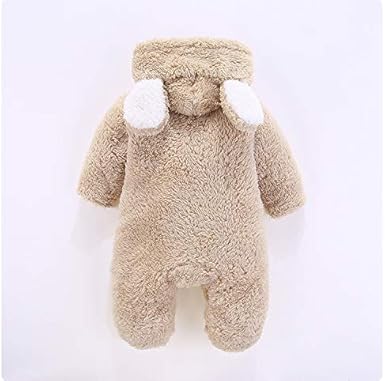 baby bear fleece jumpsuit