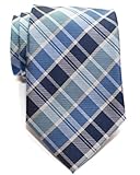 Retreez Modern Tartan Check Styles Woven Microfiber Men's Tie - Various Colors