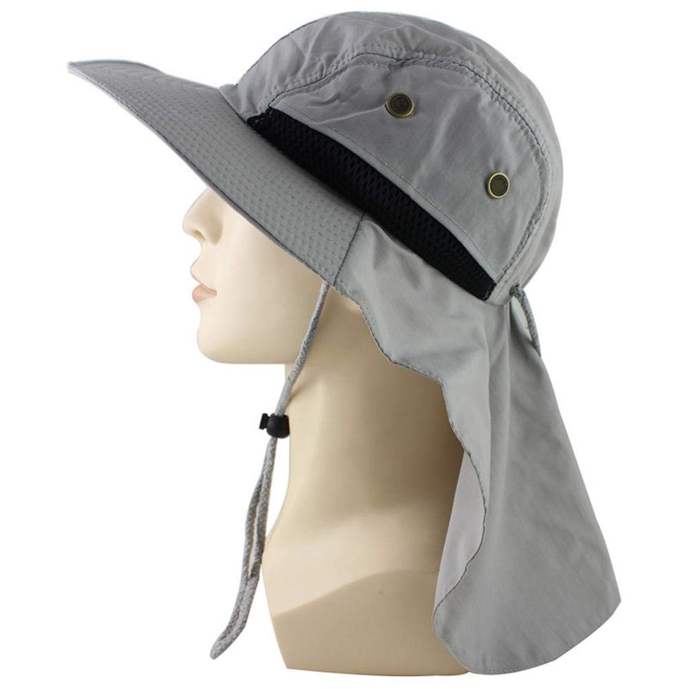 Sun Cube Boonie Hat With Neck Cover Flap Wide Brim Outdoor Fishing Hiking Ebay