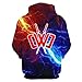 Kids Chad Wild Clay CMC Gamer Flame 3D Print Hoodie Sweatshirts Video Game Wild Clay-AF-M