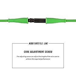 Nibbi 46" Universal Motorcycle Throttle Cable for