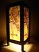 RED BERRY THAILAND LANNA LAMP-Thai Vintage Handmade Asian Bamboo Art Handcraft Japanese Lamp Table Lights or Floor Wood Table Lamp (Bamboo Art New)