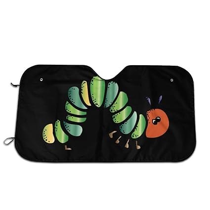 Amazon Co Jp はらぺこあおむし 昆虫のイラスト 車用遮光