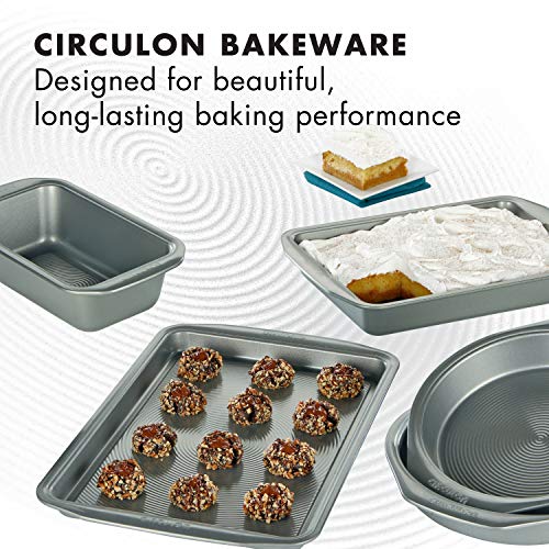 Circulon Nonstick Bakeware Set with Nonstick Bread Pan, Baking Pan