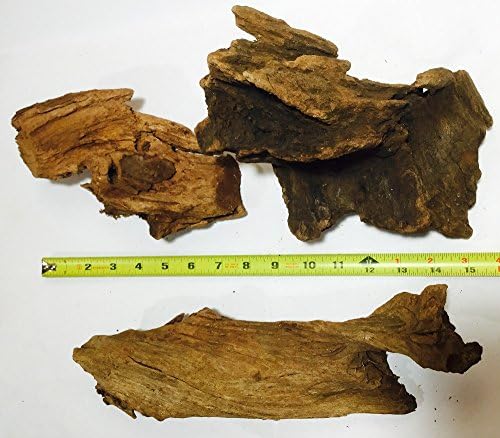 Set of 3 Pieces of Malaysian Driftwood 7-11 Inches by Aquarium Plants Galore
