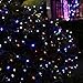 Qedertek Solar String Lights, 72 Ft 200 LED Waterproof Fairy Decoration for Indoor/Outdoor, Patio, Lawn, Garden, Party, Wedding, Holiday Decorations, and Christmas (Multi Color)