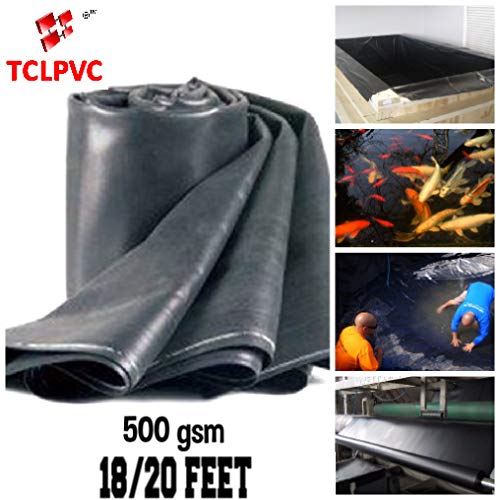 tclpvc 500 GSM Heavy Duty Pond and Multipurpose Rubber PVC Waterproof