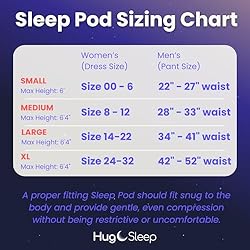 Hug Sleep Pod Move, Wearable Blanket for Women and