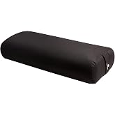 Hugger Mugger Standard Yoga Bolster - Firm, Supportive, Handmade, Durable