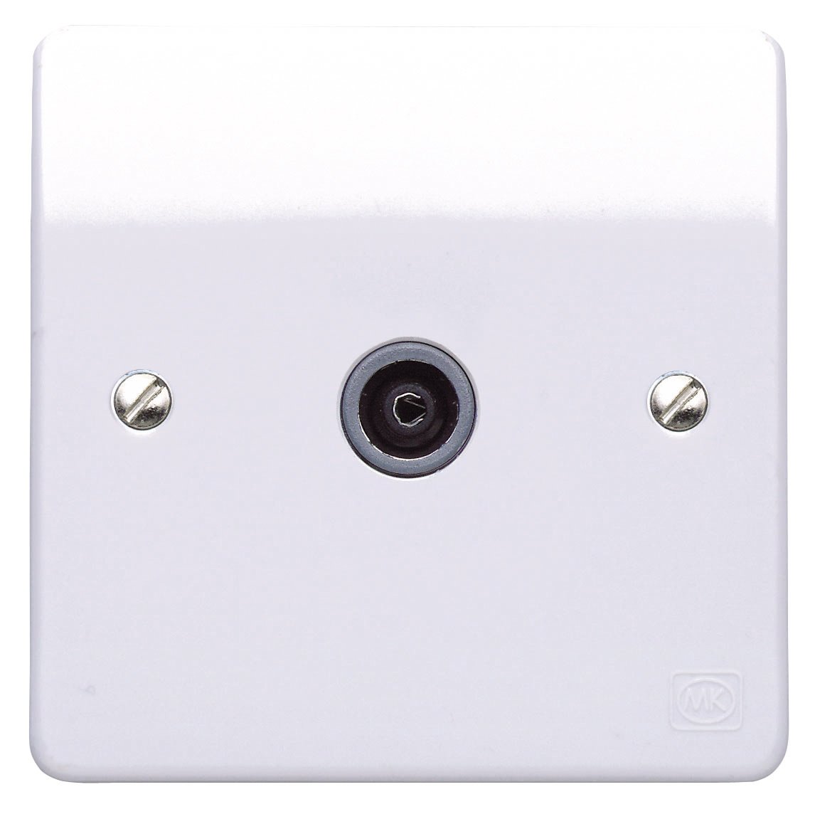 Mk K3551WHI 1-Gang Single Female TV