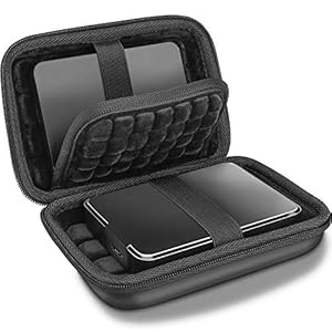 ProCase Draagtas External Hard Drive Case, Hard Shell Travel Storage Organizer voor Seagate Expansion, Seagate Backup…