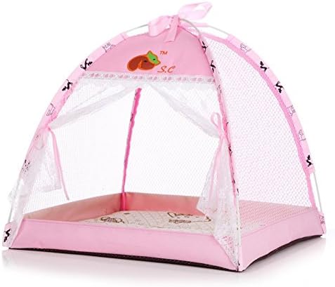 3 Colors Portable Folding Cute Dog House Tent for Small Medium Dogs Suitable for Indoor and Outdoor