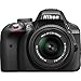 Nikon D3300 24.2 MP CMOS Digital SLR with AF-S DX NIKKOR 18-55mm f/3.5-5.6G VR II Zoom Lens (Black) (Renewed)