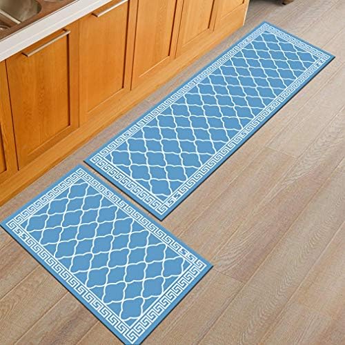WONNA Kitchen Mat Anti-Slip Bathroom Carpet Home Entrance Hallway Doormat Wardrobe Balcony Area Rug Easy Clean Absorbent Mat