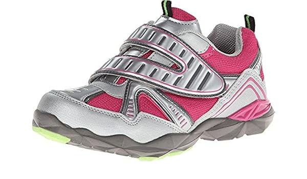 pink sneakers with silver bottom