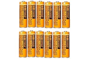 EOCIK 12 Pack HHR-55AAABU NI-MH Rechargeable AAA Batteries 1.2V 550mAh AAA Battery for Panasonic Cordless Phones
