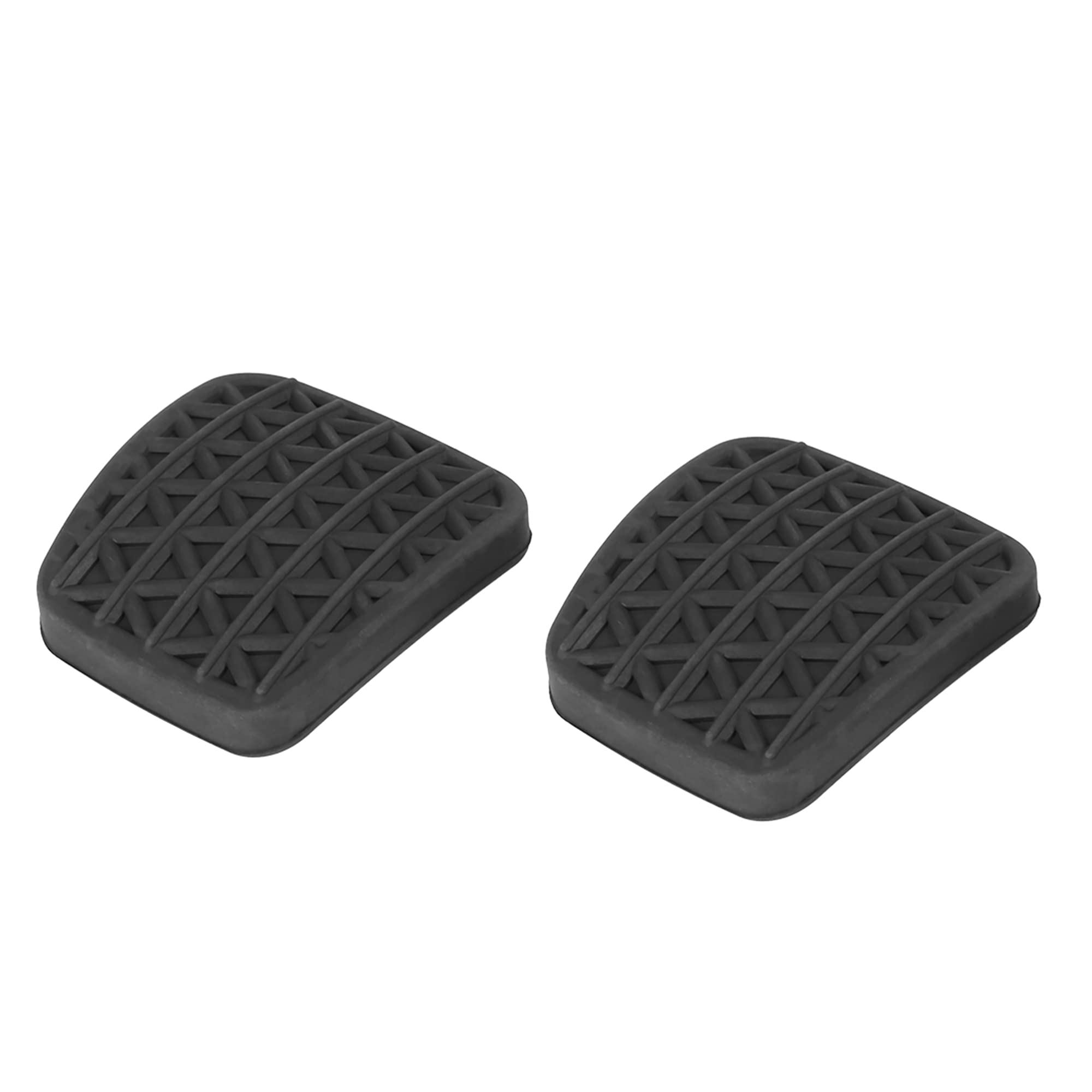 X AUTOHAUX Pair Car Brake Clutch Pedal Pad Rubber Cover Replacement 90498309