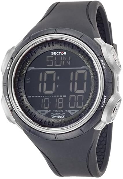 SECTOR NO Limits Reloj Digital para Hombre de Cuarzo con Correa en PU R3251590003