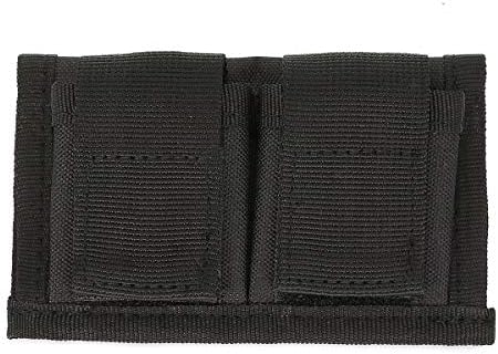 wolfslaves Camouflage Off-Duty Speedloader Pouch Case Holder Nylon Tactical Double Speedloader Belt Universal Fit .357 .44 Most from .38 to .45 Colt