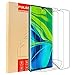 [3-Pack] PULEN LiQuidSkin Screen Protector for Xiaomi Mi Note 10 and Mi Note 10 Pro（Work with The Fingerprint Unlock Function）,HD Clear Anti-Scratch Full Coverage High Sensitivity Flexible TPU Film