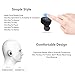 Wireless Bluetooth Earbuds,SHUUA Portable Bluetooth V4.2 Headphones IPX7 Waterproof Sweatproof Dual Wireless Headset True Mini Twins Stereo Earphone With Mic Charging Case for iPhone Samsung (Black)