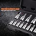 TACKLIFE 14-Piece Hex Bit Socket Set, Metric, S2 Steel + CR-V - HBS1A