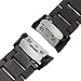 Gear Fit 2 / Fit 2 Pro Watch Band,TRUMiRR Stainless Steel Watch Band Wrist Strap for Samsung Galaxy Gear Fit 2 Fit2 SM-R360 / Gear Fit2 Pro,Black